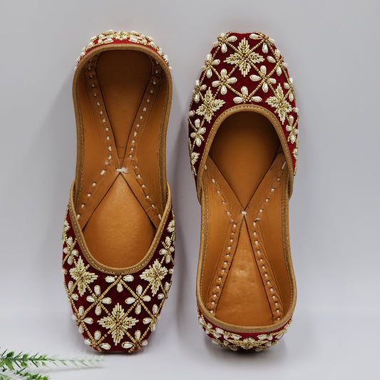 Mehu Women's Punjabi Jutti