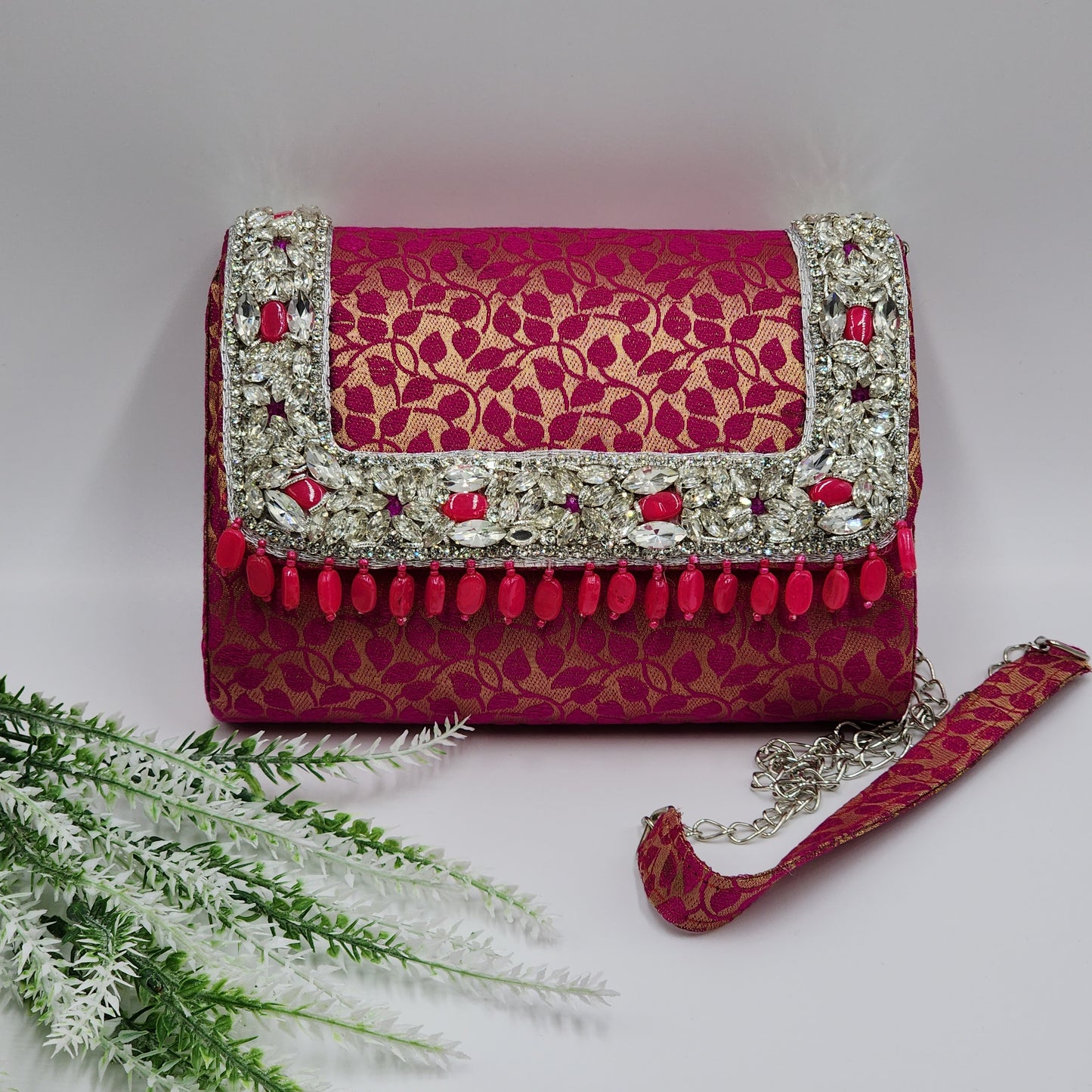 Clutch Hot Pink Purses