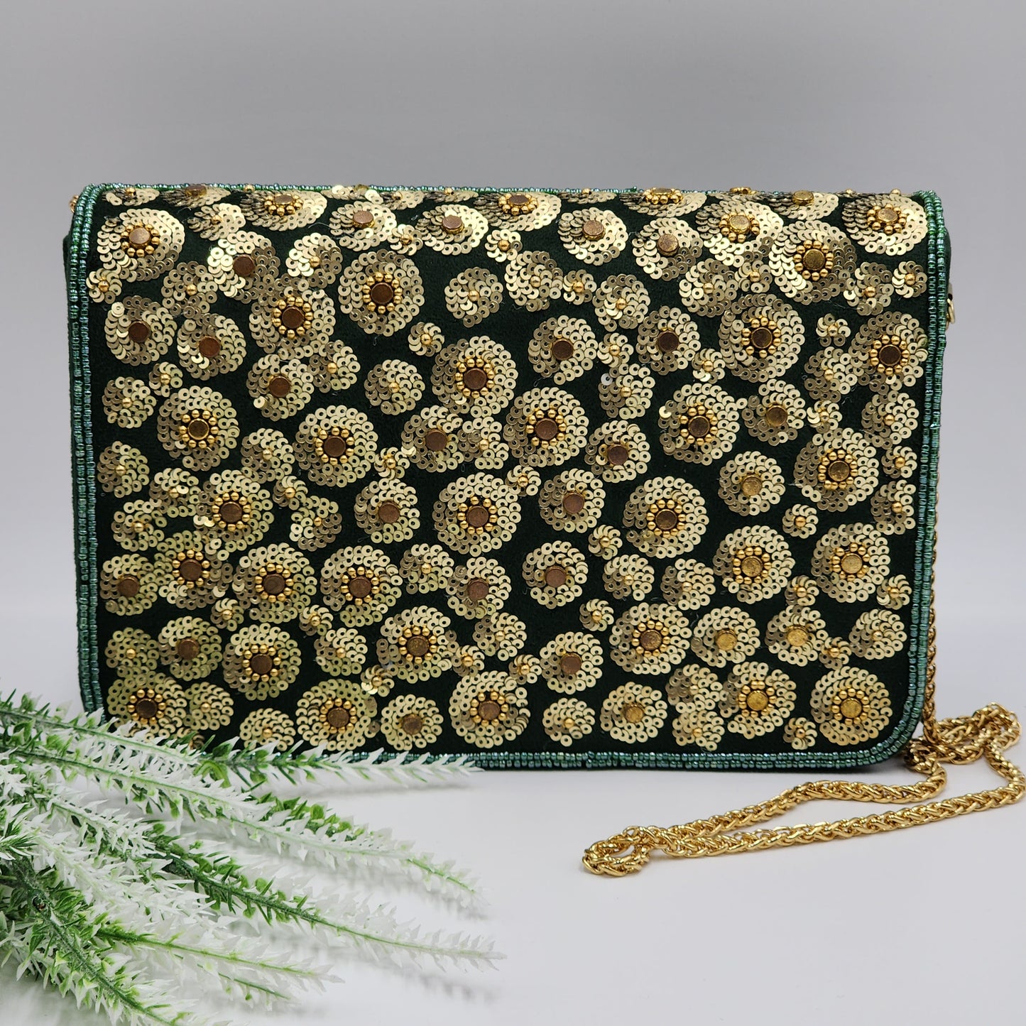 Green/Gold Purses