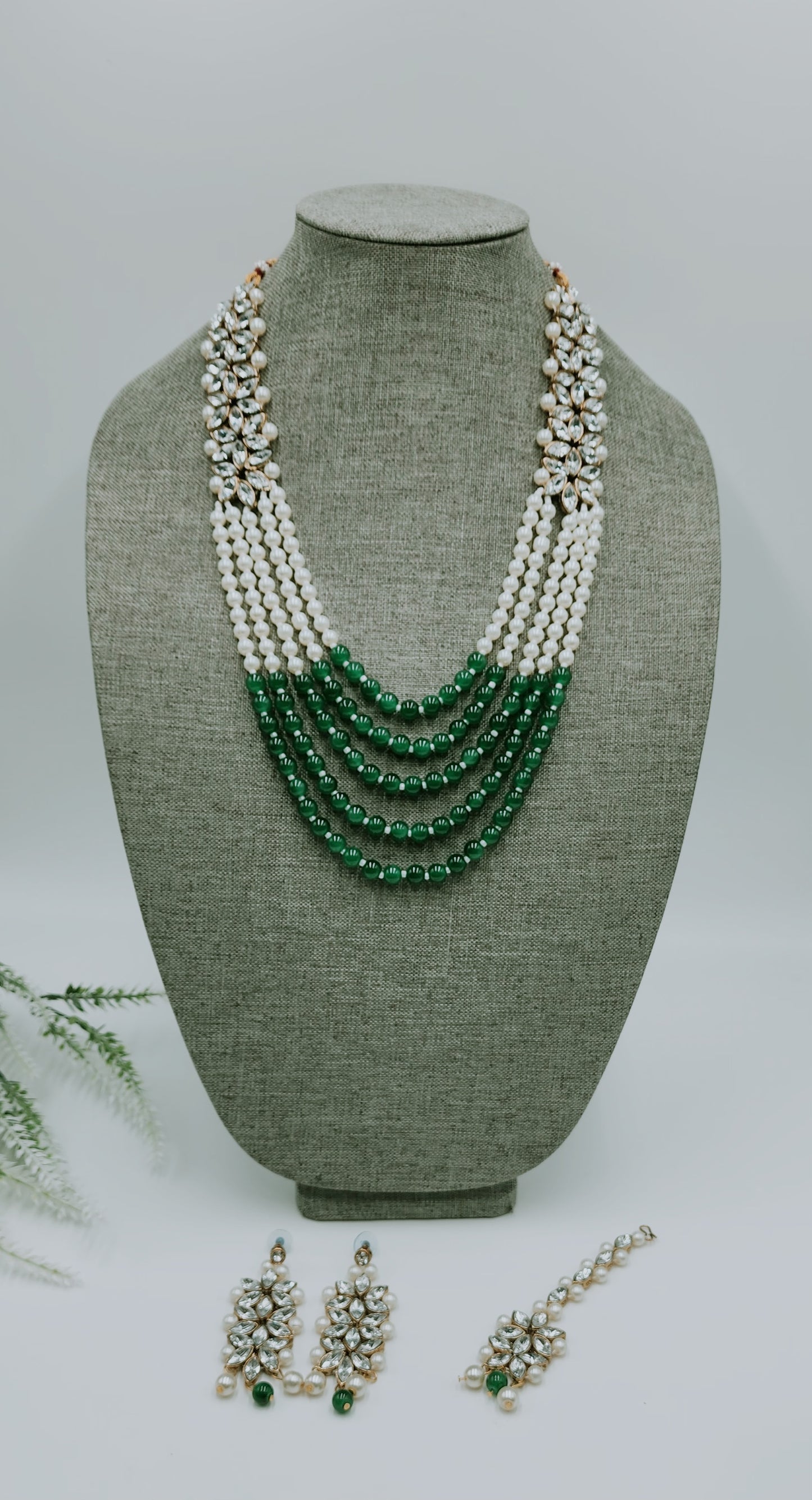 Mehnoor Long Necklace Set