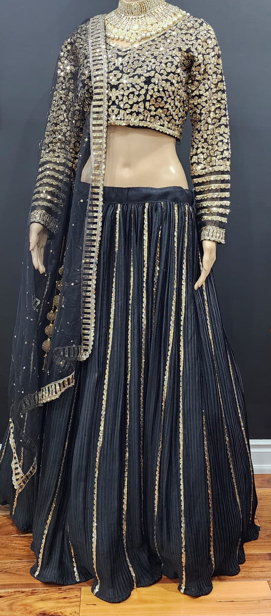 Black Lehenga