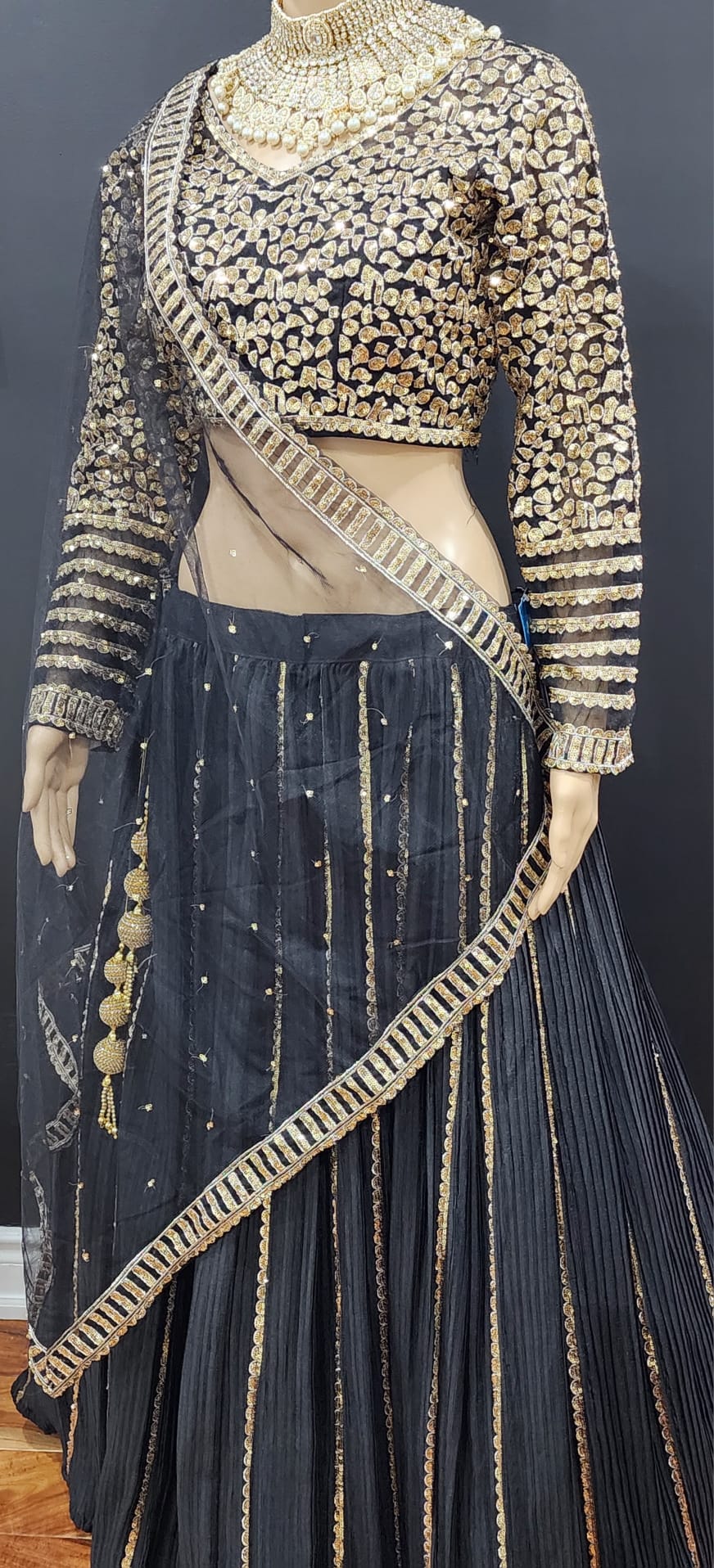 Black Lehenga