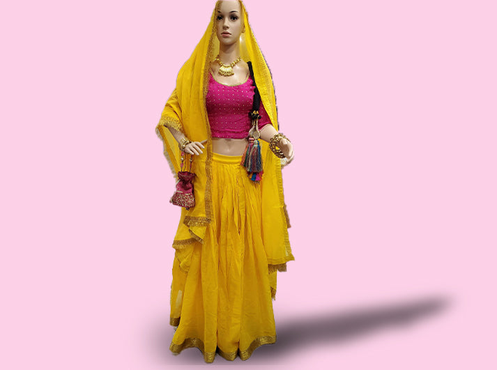 Gagrai (Jago Skirt) with Dupatta