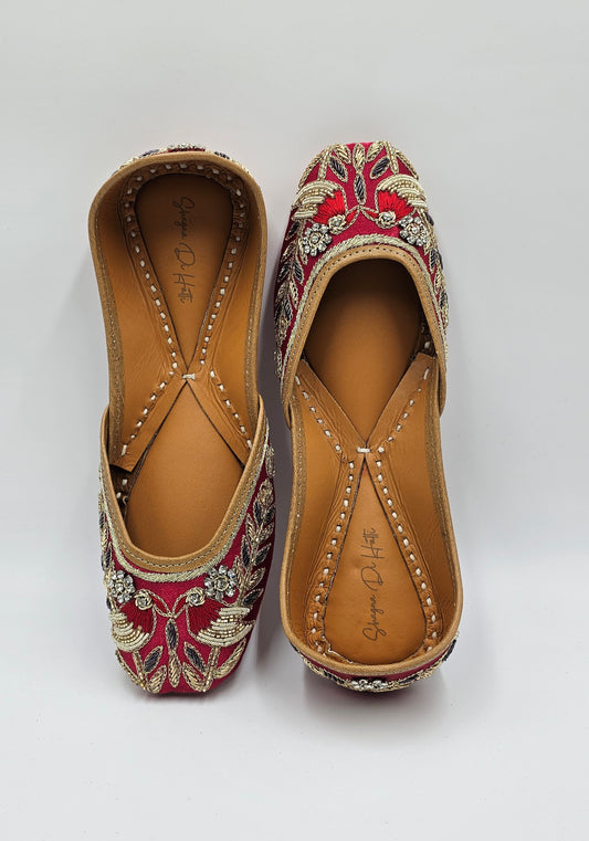 Mindho Women's Punjabi Jutti