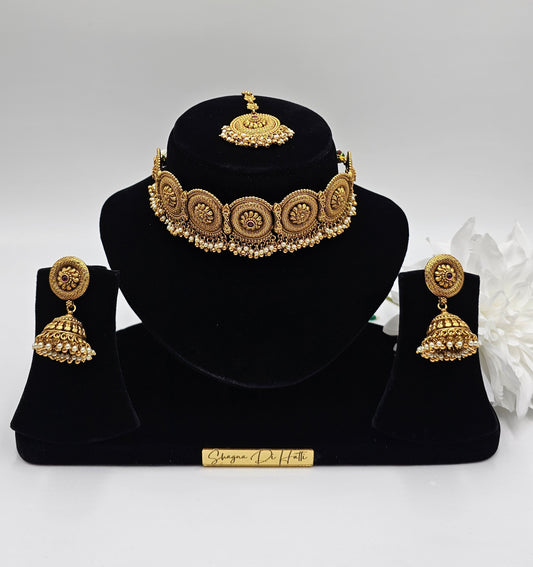 Indya Gold plated Set