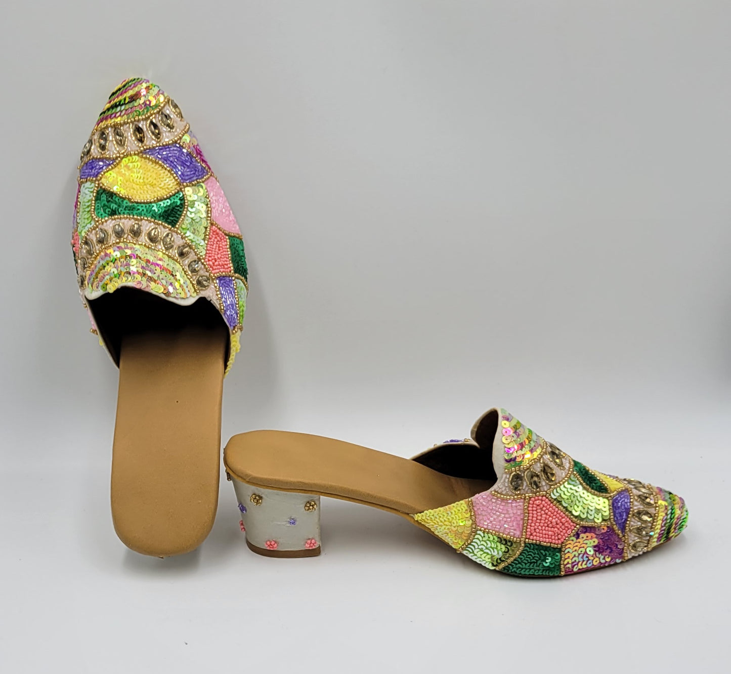 Reena Heel Women's Punjabi Jutti