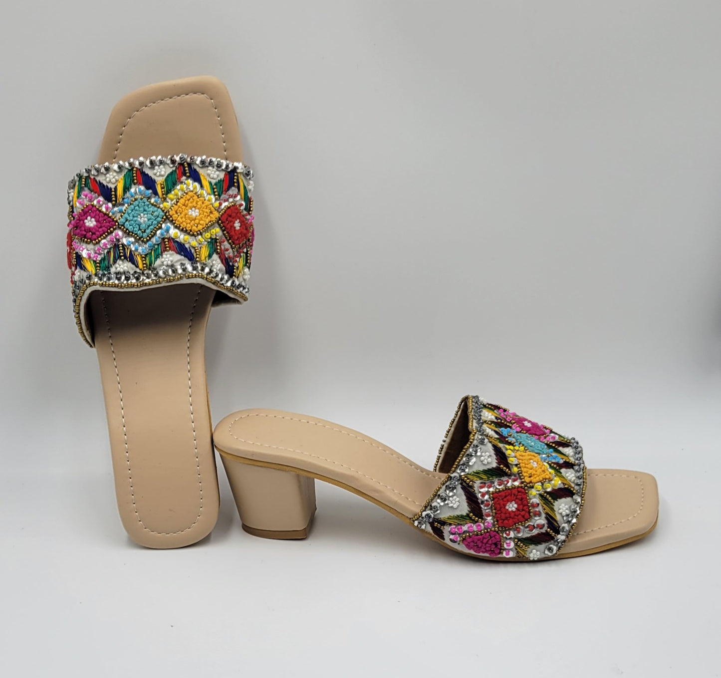 Heels Women's Punjabi Jutti