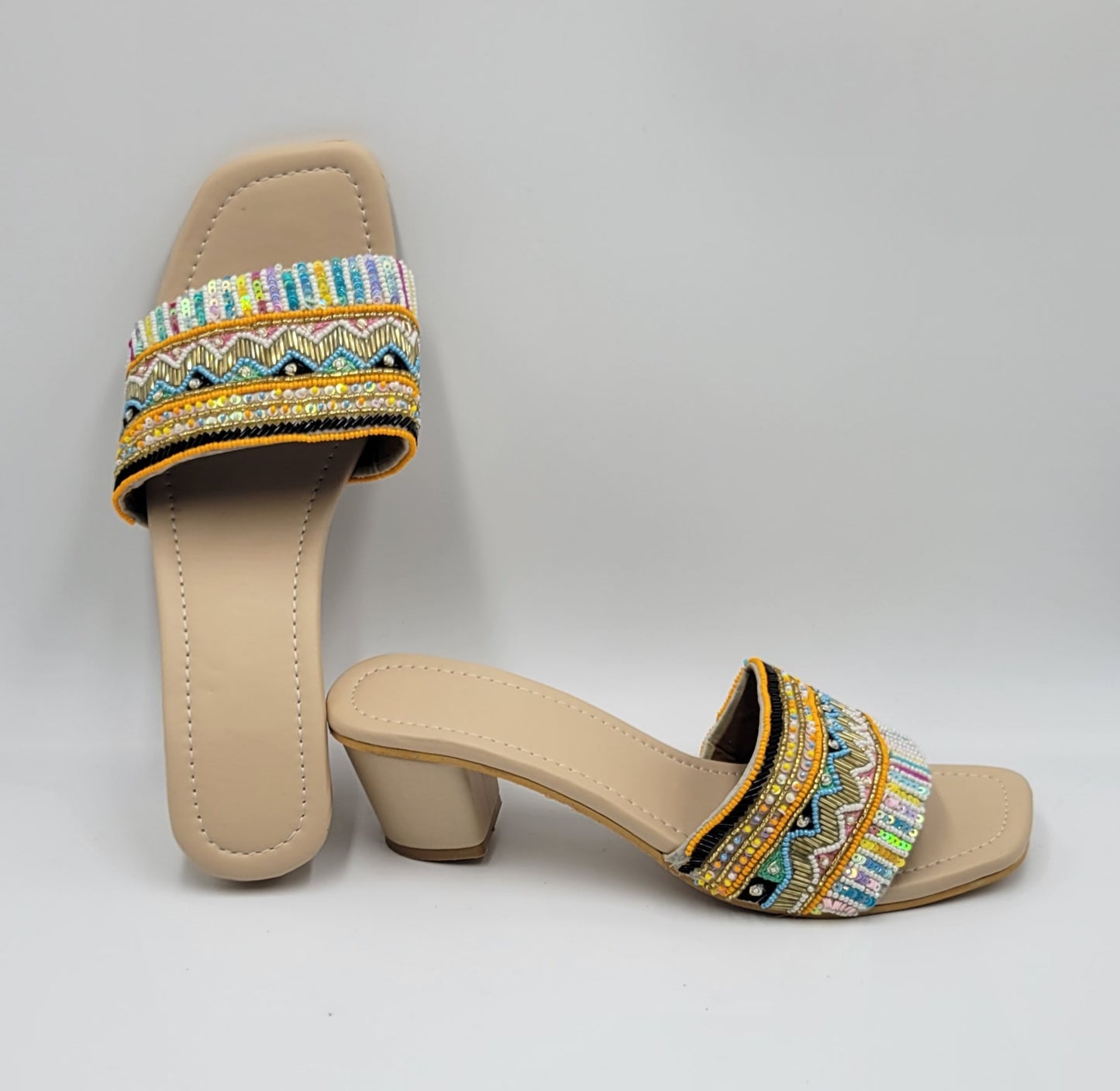 Heels Women's Punjabi Jutti