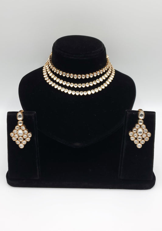 Anisha kundan Necklace Set