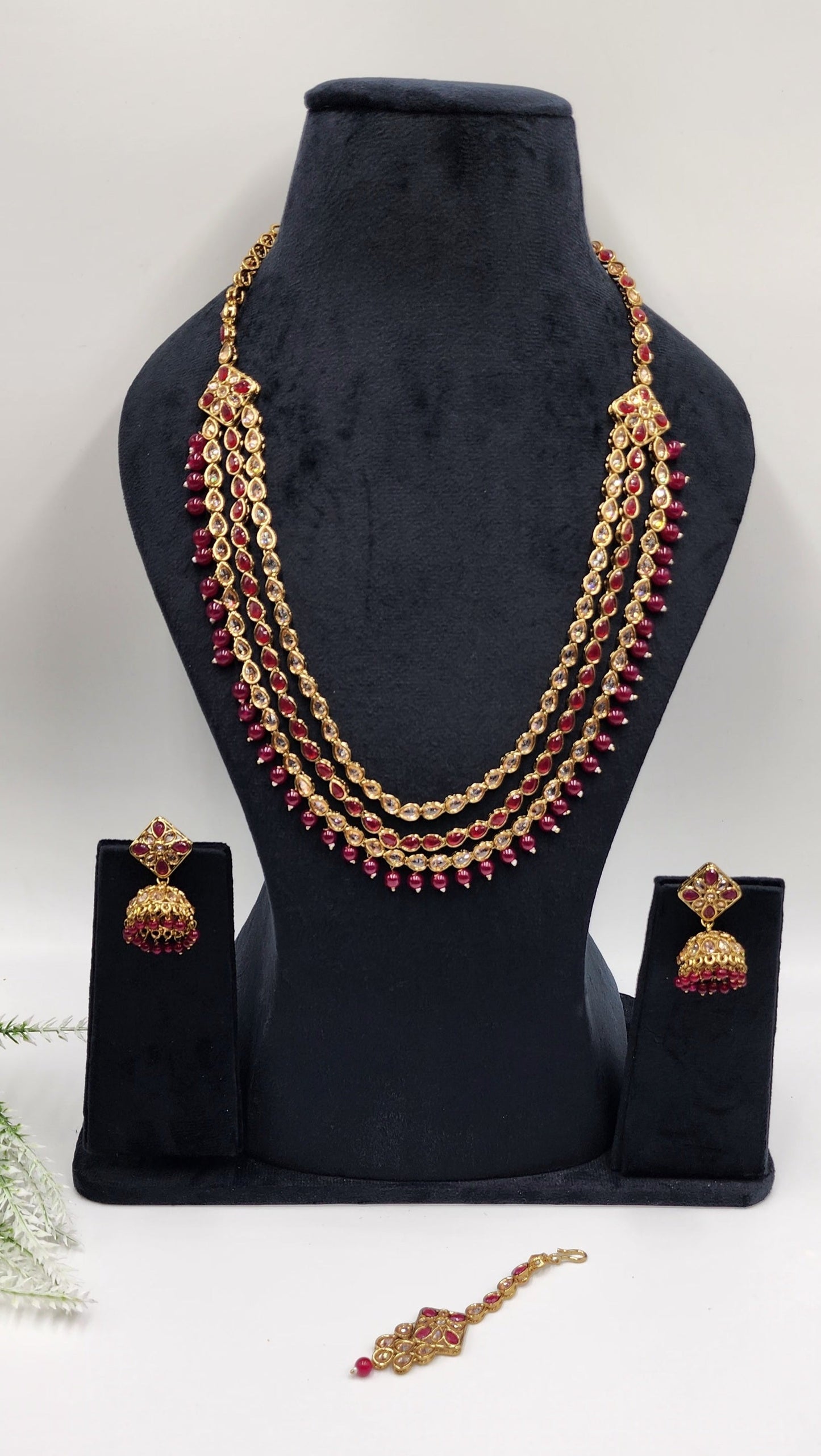 Sneha Long Necklace Set