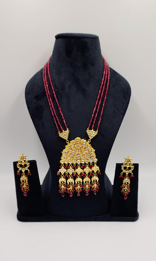 Lavina Long Necklace Set