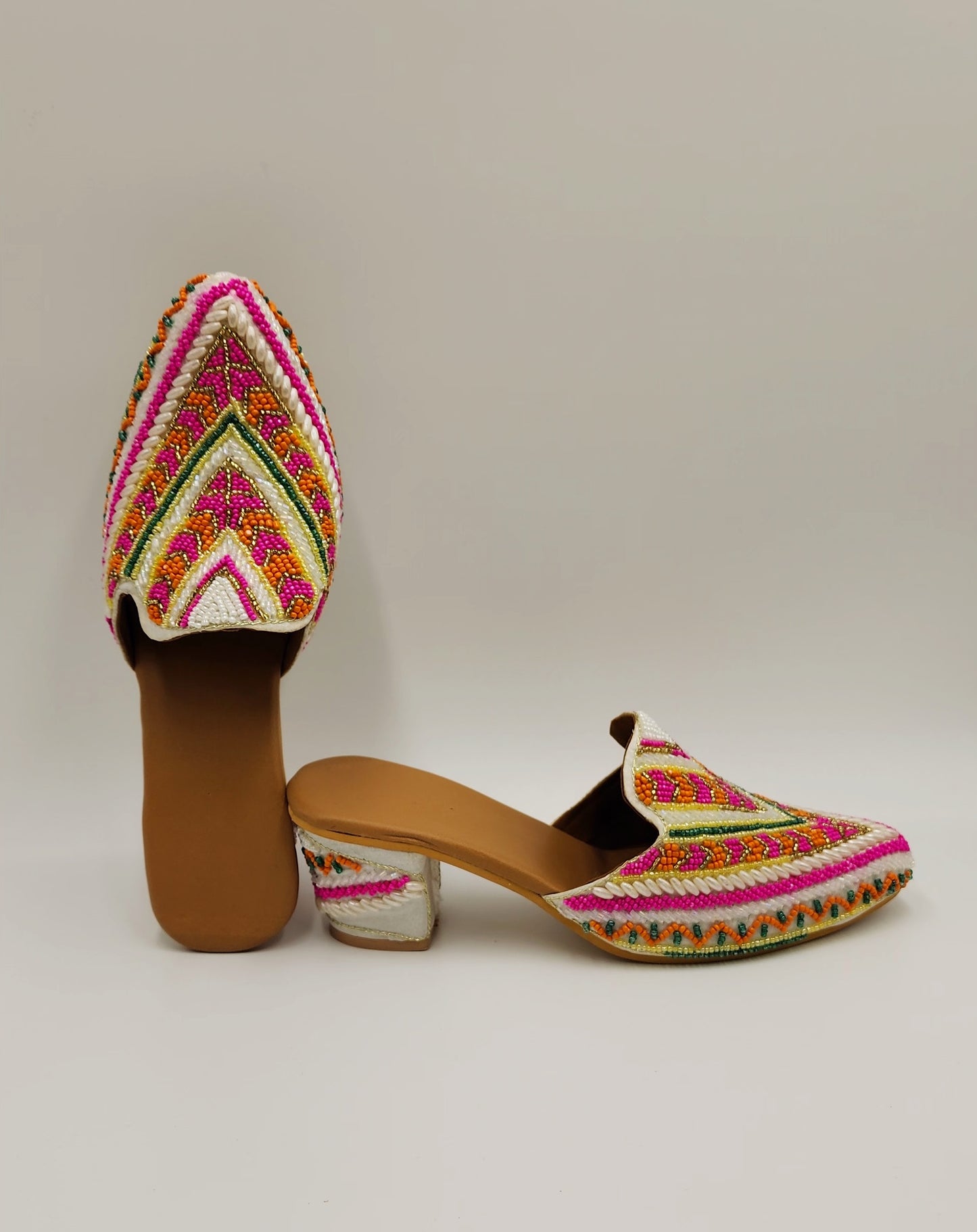 Reena Heel Women's Punjabi Jutti